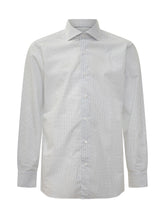 Barba Men s Cotton Shirt with Micro Pattern - Barba | $store$