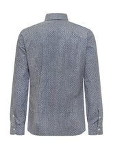 Barba Cotton Shirt Blue Pattern - Barba | $store$