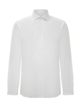 Barba White Cotton Long Sleeve Shirt - Barba | $store$