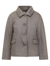 Max Mara short grey padded jacket - Fall/Winter 25 | $store$