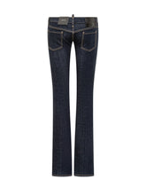 Dsquared2 Jeans Bootcut Denim Blu Scuro - Donna | $store$