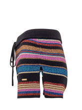 Dsquared2 Shorts a Righe Multicolor con Coulisse - Donna | $store$