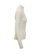 Fabiana Filippi Ivory Lurex Turtleneck - EXTRA EXCLUSIVE WOMAN | $store$