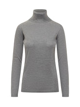 Fabiana Filippi Grey Lightweight Turtleneck - EXTRA EXCLUSIVE WOMAN | $store$