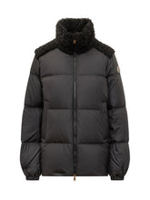Moncler Down Jacket with Shearling Inserts - EXTRA EXCLUSIVE WOMAN | $store$
