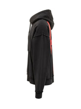 44 Label Group Black Hoodie with Embroidered Logo - 44 Label Group | $store$