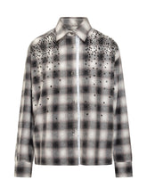 Camicia Des Phemmes a Quadri con Strass - COLLEZIONE TEAM EC | $store$