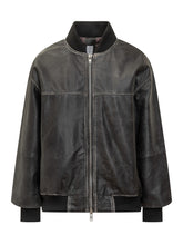 Bully Giacca Bomber in Pelle Vintage - Bully | $store$
