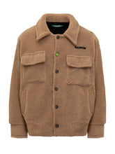 Barrow Camel Fleece Jacket with Buttons - Barrow | $store$