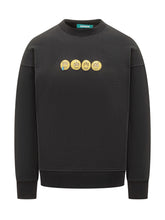 Barrow Black Sweatshirt with Embroidered Emojis - Barrow | $store$