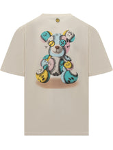 Barrow Beige T-shirt with Curved Logo and Emoji - Barrow | $store$