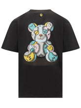Barrow Black T-shirt with Curved Logo and Emoji - Barrow | $store$