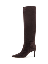 Brown Suede High Boots Roberto Festa - Fall/Winter 25 | $store$