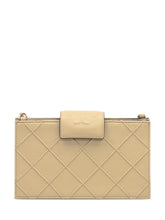 Tory Burch Beige Quilted Leather Bag - EXTRA EXCLUSIVE WOMAN | $store$
