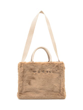 Marni Borsa Shopper in Pelliccia Beige con Manici - Donna | $store$