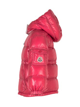 Moncler Kids Shiny Pink Down Jacket with Hood - EXTRA EXCLUSIVE KIDS | $store$
