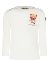 Moncler Kids White Bear T-Shirt - EXTRA EXCLUSIVE KIDS | $store$