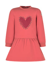 Moncler Kids Pink Dress with Heart Print - EXTRA EXCLUSIVE KIDS | $store$