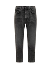 Amish Black Vintage-Wash Straight-Leg Jeans - Amish | $store$