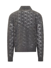 Grey Embroidered Knit Jacket Jil Sander - EXTRA EXCLUSIVE MAN | $store$