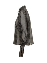 Genny Camicia Trasparente con Finiture Metallizzate - COLLEZIONE TEAM EC | $store$