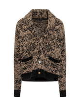 Gabriele Pasini Brown and Black Animal Print Cardigan - COLLEZIONE TEAM EC | $store$
