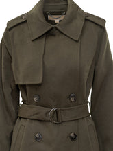Michael Kors Green Belted Trench Coat - EXTRA EXCLUSIVE WOMAN | $store$