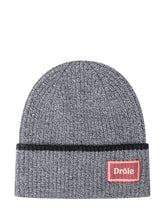 Drôle De Monsieur Beanie in Lana Grigio Mélange - Collezione Streetwear Uomo by LS29 | $store$