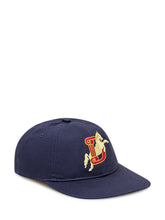 Dr\u00F4le de Monsieur Cap with Embroidered Logo - COLLEZIONE TEAM EC | $store$