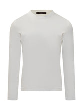 Slowear Maglia Bianca In Cotone A Maniche Lunghe - Fall/Winter 25 | $store$