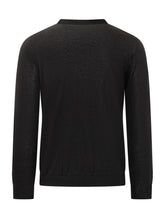 Slowear Maglia Nera In Lana Leggera A Maniche Lunghe - Fall/Winter 25 | $store$