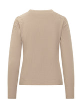 Exterior Beige Sweater with Lace Embroidery - Exterior | $store$