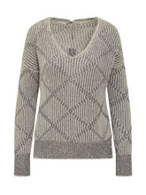 Exterior Geometric Lurex Sweater - Exterior | $store$