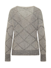 Exterior Geometric Lurex Sweater - Exterior | $store$