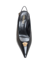 Versace Slingback in Pelle con Tacco Medio - Donna | $store$