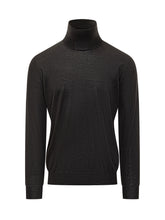 Filippo De Laurentiis Black Turtleneck Sweater - Fall/Winter 25 | $store$