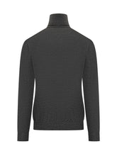 Filippo De Laurentiis Grey Wool Turtleneck - Fall/Winter 25 | $store$