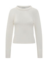 Maglia Alpha Studio in Lana Bianca a Maniche Lunghe - Alpha Studio | $store$