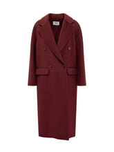 Cappotto Doppiopetto in Lana Bordeaux Alpha Studio - Alpha Studio | $store$