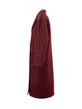 Cappotto Doppiopetto in Lana Bordeaux Alpha Studio - Alpha Studio | $store$
