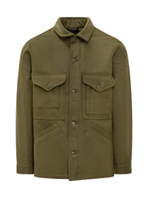 Manifattura Ceccarelli Green Wool Jacket with Front Pockets - Fall/Winter 25 | $store$