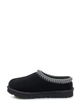 UGG Sabot Tasman in Suede Nero con Finitura Ricamata - Donna | $store$