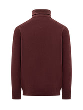 Amaranto Bordeaux Wool Turtleneck - Amaranto | $store$