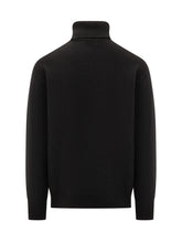Amaranto Black Wool Turtleneck - Amaranto | $store$
