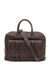 Orciani Borsone Jones in Pelle Marrone - COLLEZIONE TEAM EC | $store$