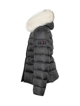 Peuterey Black Down Jacket with Fur Hood - COLLEZIONE TEAM EC | $store$