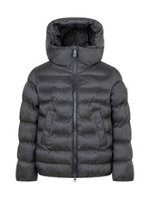 Peuterey Kids Black Hooded Down Jacket - EXTRA EXCLUSIVE KIDS | $store$