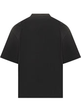 Off-White Black T-Shirt with White Text - Fall/Winter 25 | $store$