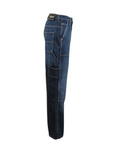Off-White Wide-Leg Blue Denim Jeans - EXTRA EXCLUSIVE MAN | $store$