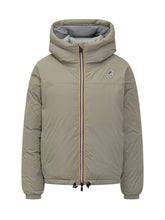 K-Way Beige Hooded Puffer Jacket - EXTRA EXCLUSIVE WOMAN | $store$